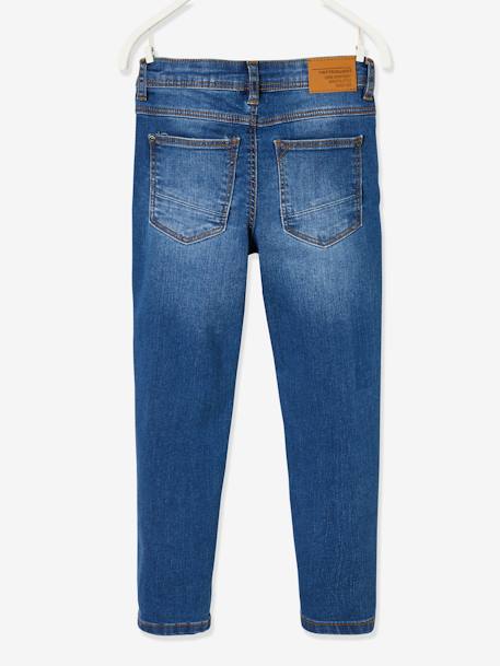 Slim morphological jeans for boys size medium black denim+Dark Blue+Dark Grey+Denim Blue+denim grey+double stone 