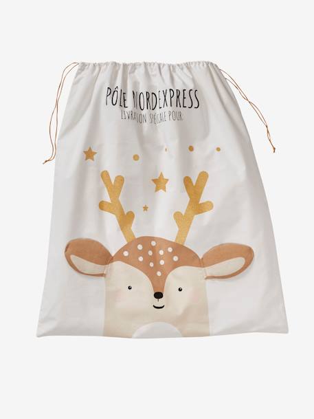 Reindeer Toy Bag White 