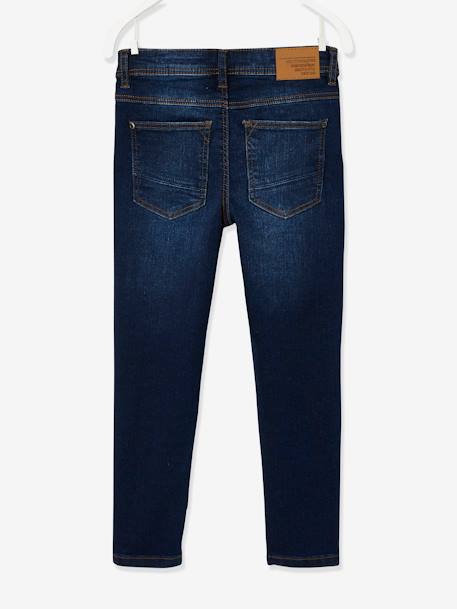 Slim morphological jeans for boy size large Dark Blue+Dark Grey+Denim Blue+denim grey+double stone 
