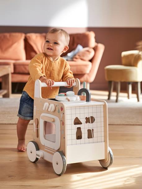 My First Kitchen/Walker - Wood FSC®100%  Certified White 
