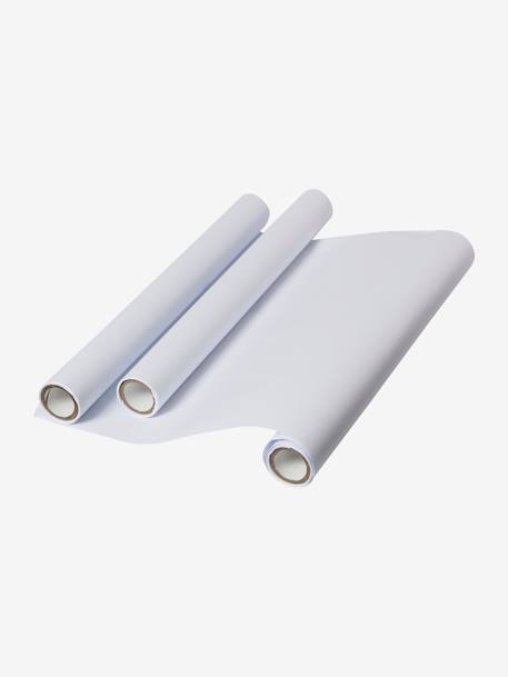 Pack of 3 Paper Rolls for Boards White 