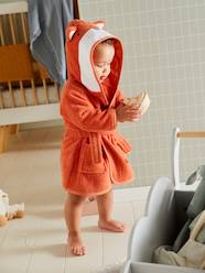 Baby-Bath Capes & Bathrobes-Fox Bathrobe for Baby