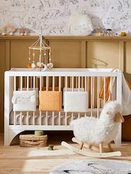 Bedding & Decor-Baby Bedding-Cot Bumpers-Cot Bumper/ Playpen Bumper, Little Lamb