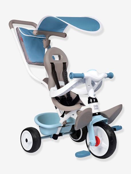 Baby Balade Plus Tricycle - SMOBY BLUE LIGHT SOLID 