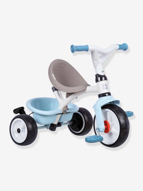 Baby Balade Plus Tricycle - SMOBY BLUE LIGHT SOLID 