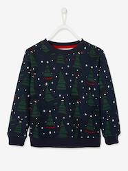 Christmas Sweatshirt with Fun Motifs, for Boys