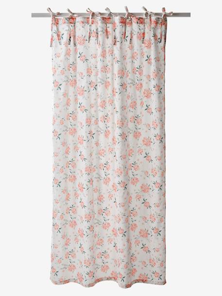 Sheer Curtain, Eau de Rose White/Print 