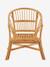 Small Rattan Armchair Beige 