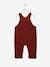 Corduroy Dungarees for Baby Boys olive+Red 