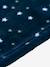 Star Printed Microfibre Blanket, Basics Dark Blue/Print 
