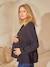 Cotton Gauze Blouse, Maternity & Nursing Special Black 