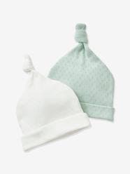 Baby-Accessories-Other Accessories-Pack of 2 Beanies for Babies, Oeko Tex®