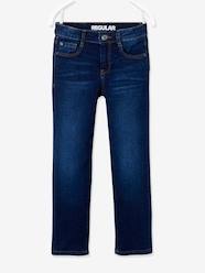 -Straight morphological jean size Large for boys