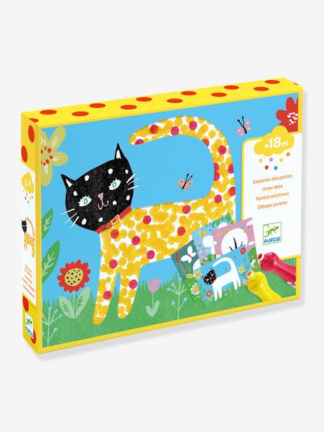 Small Dots Painting Set - by DJECO YELLOW MEDIUM SOLID WTH DESIGN 