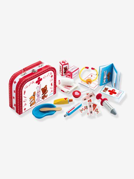 Bobodoudou Doctor's Kit - DJECO RED BRIGHT SOLID WITH DESIG 