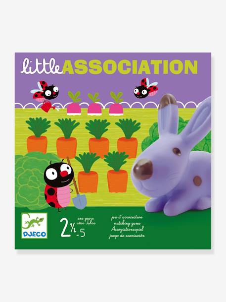 Little Association - by DJECO PURPLE MEDIUM SOLID WITH DESIG 