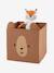 Pack of 3 Storage Boxes, Green Forest Brown 