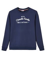"notre Chouette Famille" Sweatshirt for Women, Capsule Collection by Vertbaudet