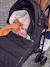 Footmuff for Pushchair in Water-Repellent Fabric Black 