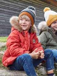 Boys-Coats & Jackets-Hooded Jacket, Polar Fleece Lining