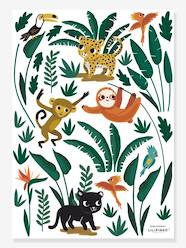 -Small Jungle Animals Sticker Sheet, by LILIPINSO