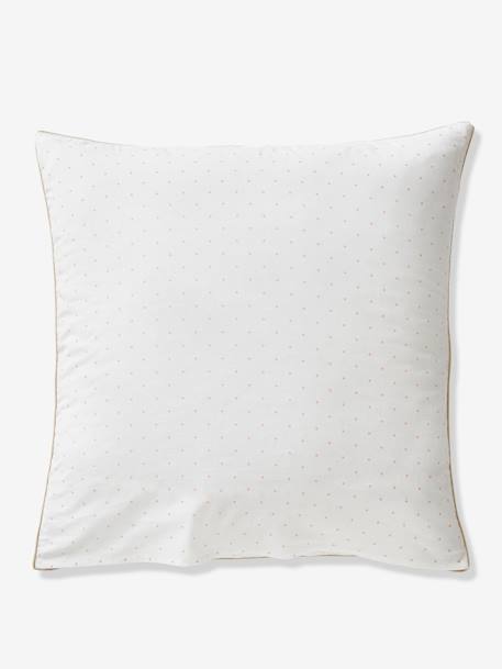 Duvet Cover + Pillowcase Set for Children, Eau de Rose White 