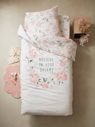 Duvet Cover + Pillowcase Set for Children, Eau de Rose