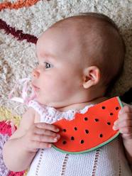 Nursery-Mealtime-Soothers & Teething Ring-Wally the Watermelon Teether, by OLI & CAROL