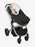 Footmuff for Pushchair in Water-Repellent Fabric Black 