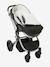 Footmuff for Pushchair in Water-Repellent Fabric Black 