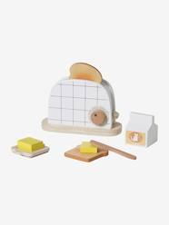 -Wooden Toaster Set
