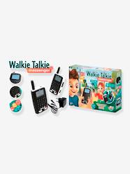 Rechargeable Walkie Talkie by BUKI - black, Toys