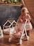Wooden Pushchair for Dolls - Wood FSC®100% Certified Wood/White 