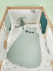 Bedding & Decor-Baby Bedding-Padded Cot Bumper, Organic Collection, LOVELY NATURE