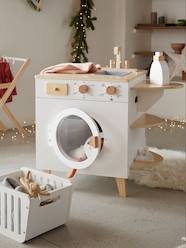Toys-Role Play Toys-Workshop Toys-Washing Machine & Iron in Wood - Wood FSC® Certified