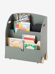 Bedroom Furniture & Storage-Storage-Storage Units & Boxes-Bookshelf with Castors, SCHOOL Theme