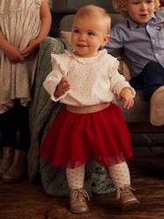 -Christmas Gift Box, Stars Top & Tulle Skirt for Babies