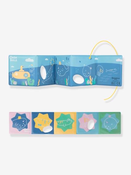 Stickers + Bath Book, by BADABULLE BLUE MEDIUM SOLID 