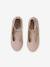 T-Strap Ballet Pumps for Girls Light Pink+White 