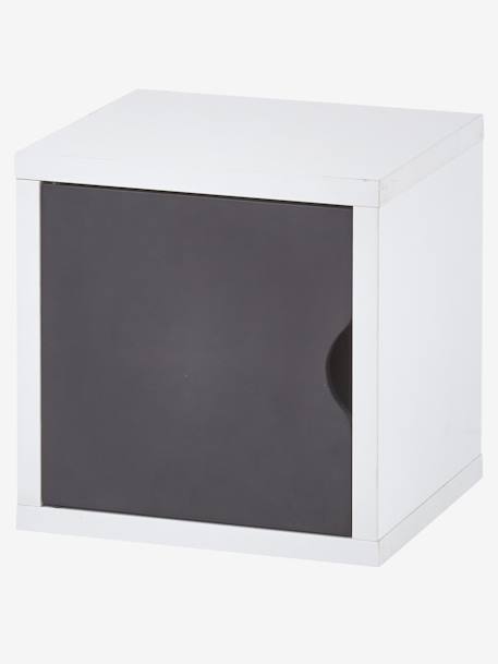 Door for Storage Boxes Black+White 