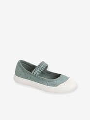 -Mary Jane Shoes in Canvas for Girls