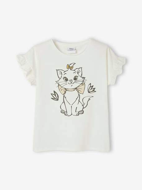 Marie of the Aristocats® T-Shirt for Girls BEIGE LIGHT SOLID WITH DESIGN 