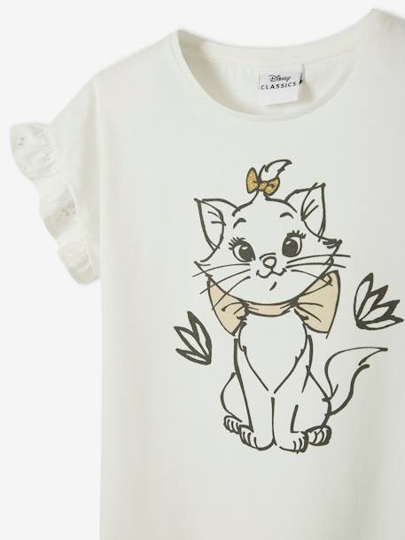 Marie of the Aristocats® T-Shirt for Girls BEIGE LIGHT SOLID WITH DESIGN 