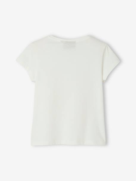 Harry Potter® T-Shirt for Girls WHITE LIGHT SOLID WITH DESIGN 