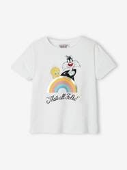 Girls-Tops-T-Shirts-Looney Tunes® Tweety & Sylvester T-Shirt for Girls