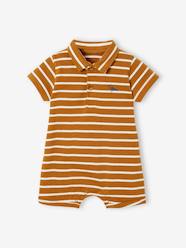 -Baby Boys' Beach Playsuit with Polo Shirt Collar