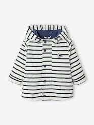 Navy Raincoat with Hood & Lining for Babies