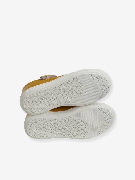 Ballet Pumps for Girls, Designed for Autonomy YELLOW DARK SOLID 