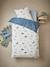 Duvet Cover & Pillowcase Set for Children, Hello Dinos, Basics WHITE LIGHT ALL OVER PRINTED 