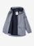 Water-Repellent Windcheater with Hood, in Chambray, for Boys BLUE MEDIUM SOLID WITH DESIGN 